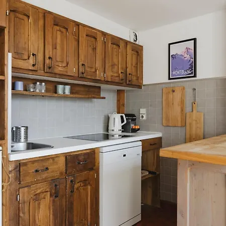 Argentero Cosy Duplex Pied Pistes Vue Grands Montets Chamonix